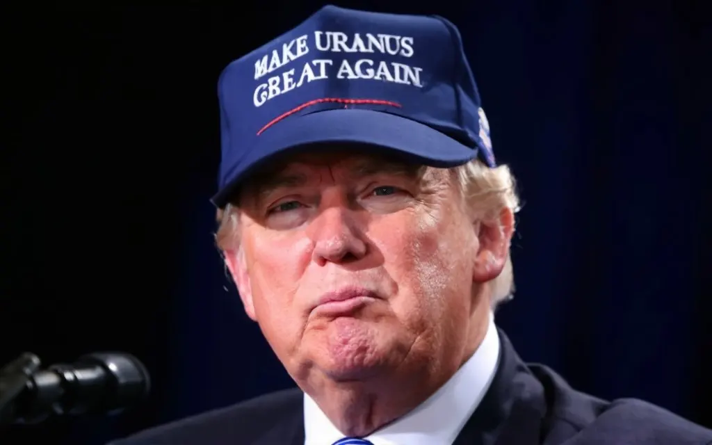 Donald says make Uranus great again