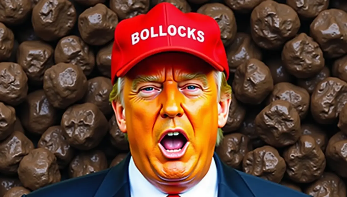 A bollocks baseball cap